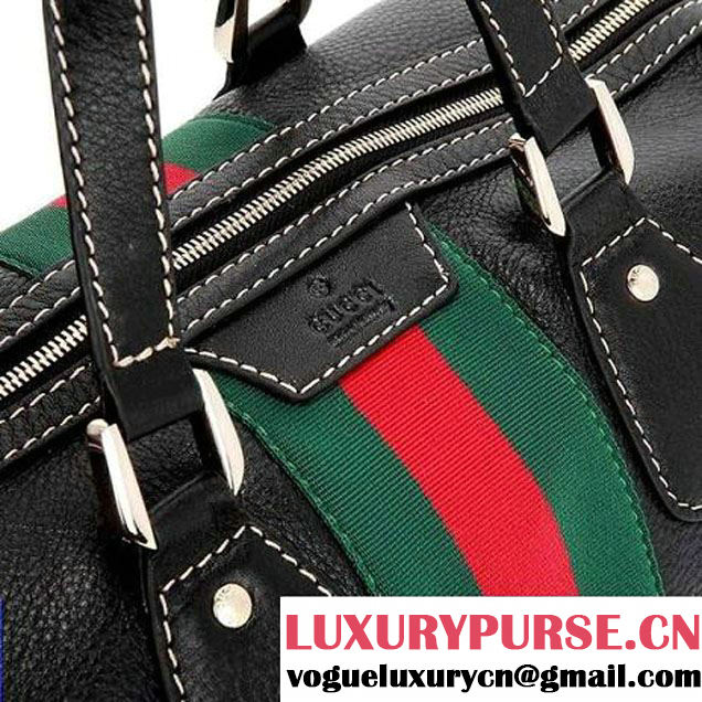 Hot Sell Gucci Seventies Medium Boston Bag 271623 Black  