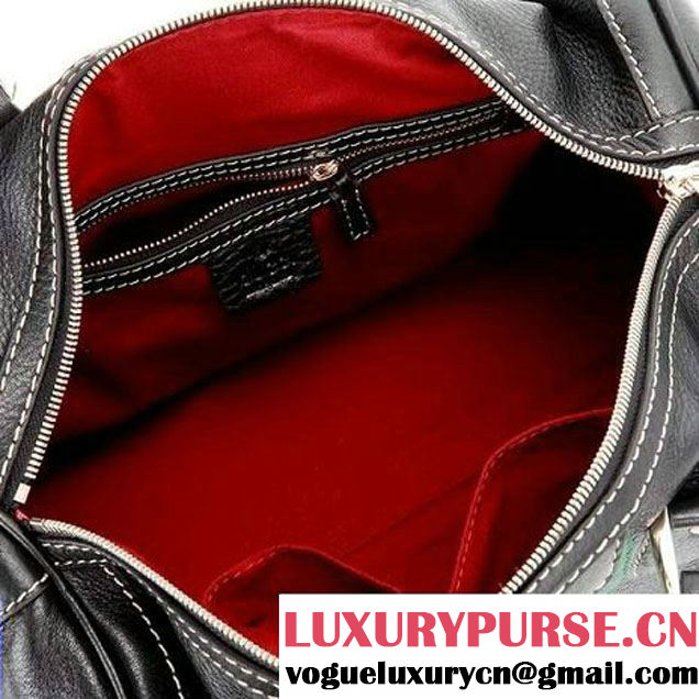 Hot Sell Gucci Seventies Medium Boston Bag 271623 Black  