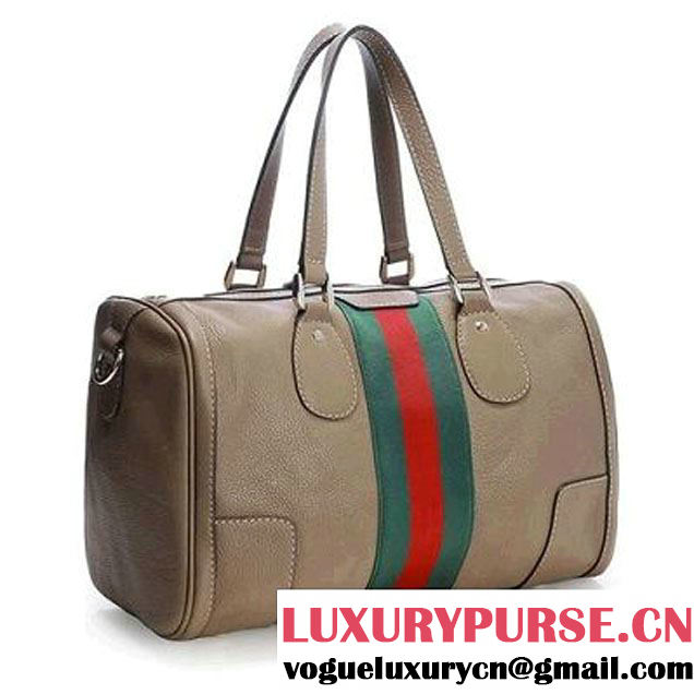 Gucci Seventies Medium Boston Bag 271623 Khaki  