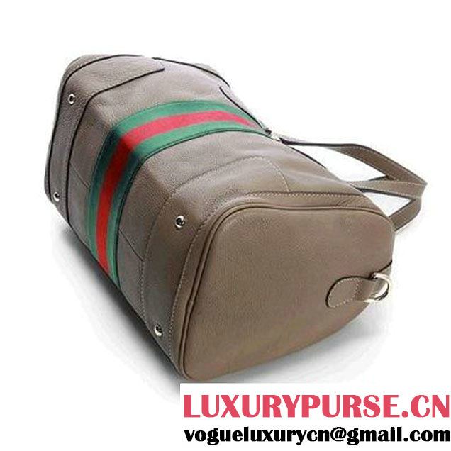 Gucci Seventies Medium Boston Bag 271623 Khaki  