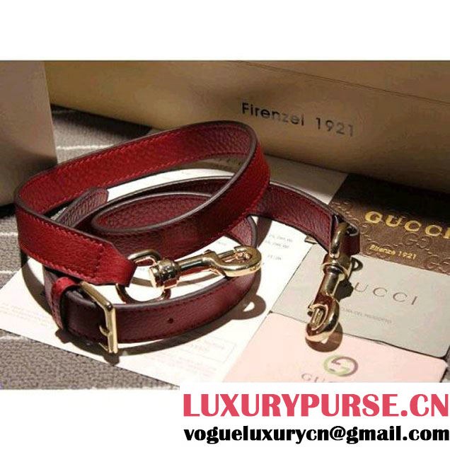 Gucci 247205 Vintage Web Orginal GG Canvas Boston Bag Red 2015 (SPM-062621 )