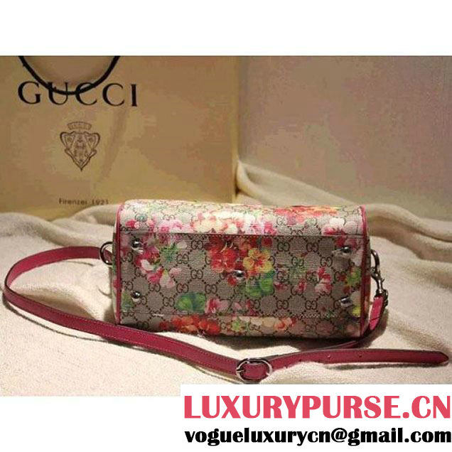 Gucci Small Blooms GG Supreme Top Handle Bag Fall 2015 (SPM-092113 )