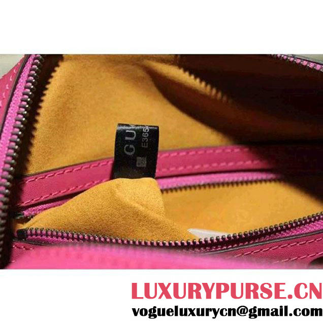 Gucci Small Blooms GG Supreme Top Handle Bag Fall 2015 (SPM-092113 )