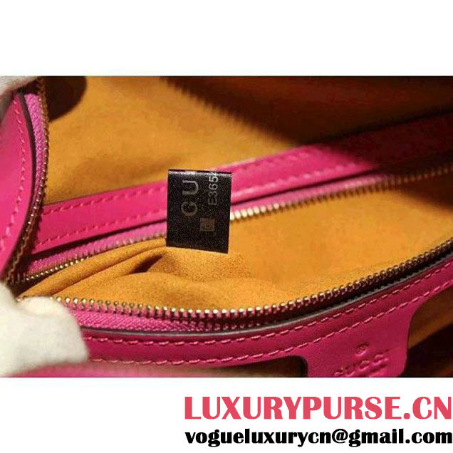 Gucci Small Blooms GG Supreme Top Handle Bag Red/Rosy Fall 2015 (SPM-092116 )