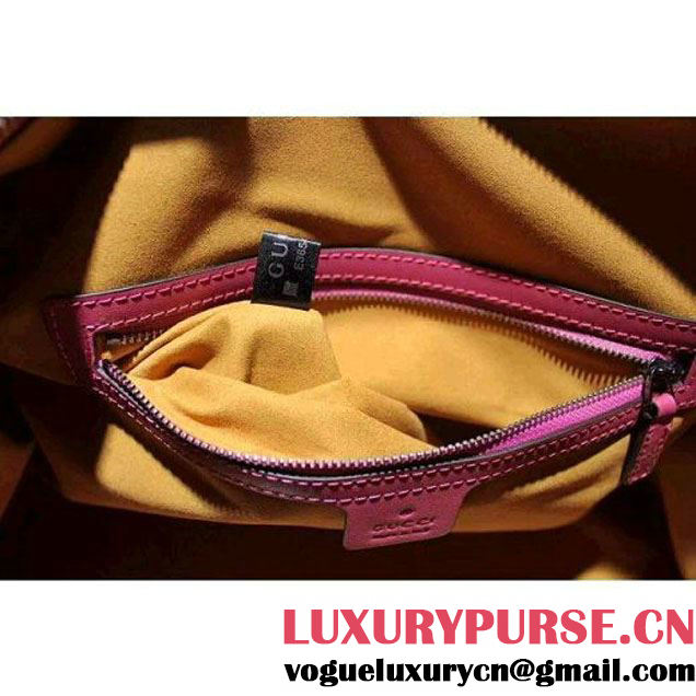 Gucci 409527 GG Supreme Top Handle Bag Red/Rosy Fall 2015 (SPM-092118 )