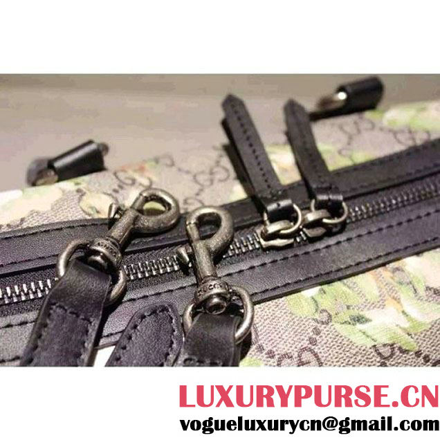 Gucci 409527 Green Blooms GG Supreme Top Handle Bag Fall 2015 (SPM-092809 )