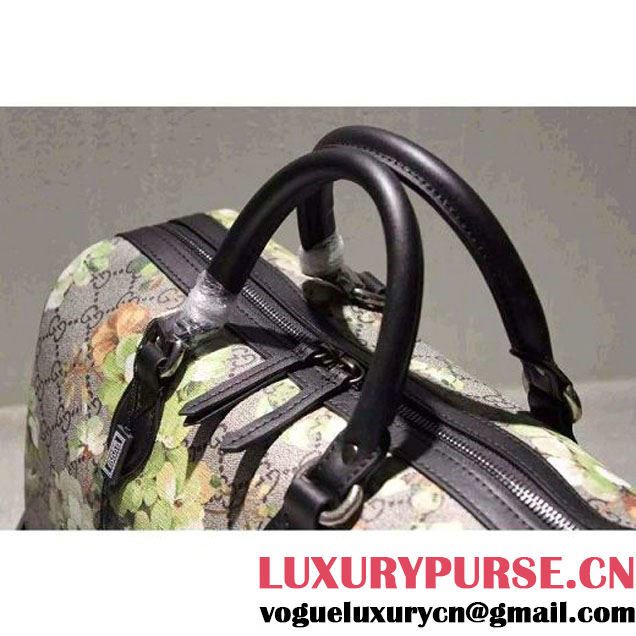 Gucci 409527 Green Blooms GG Supreme Top Handle Bag Fall 2015 (SPM-092809 )