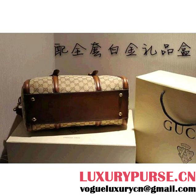 Gucci Lady Web Original GG Canvas Boston Bag (SPM-101207 )