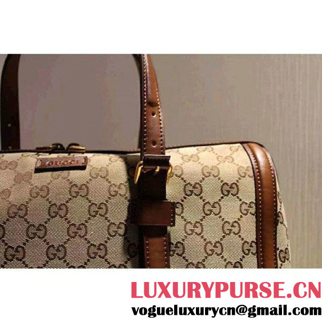 Gucci Lady Web Original GG Canvas Boston Bag (SPM-101207 )