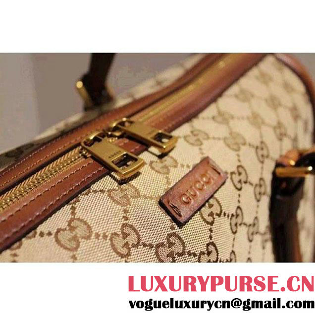 Gucci Lady Web Original GG Canvas Boston Bag (SPM-101207 )
