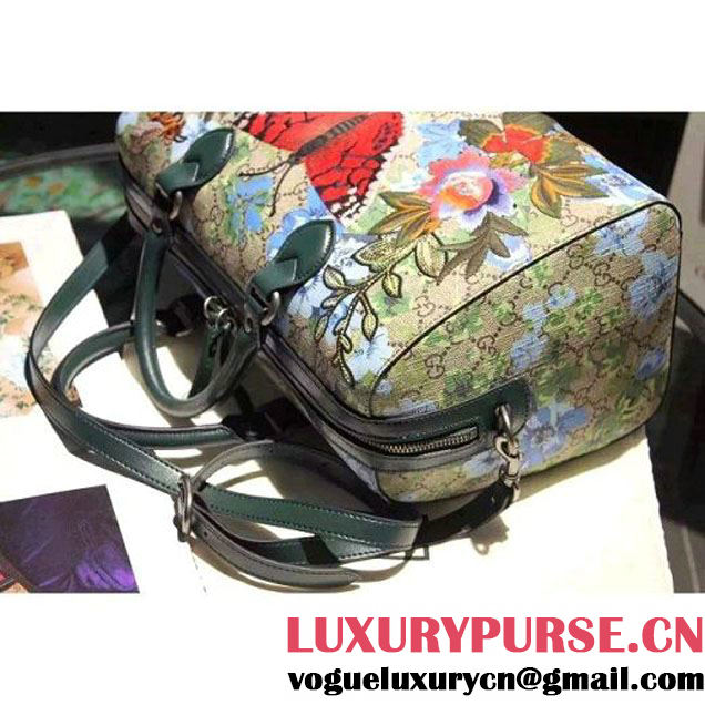 Gucci 409527 GG Floral Print Top Handle 2016 (SPM-60418 )