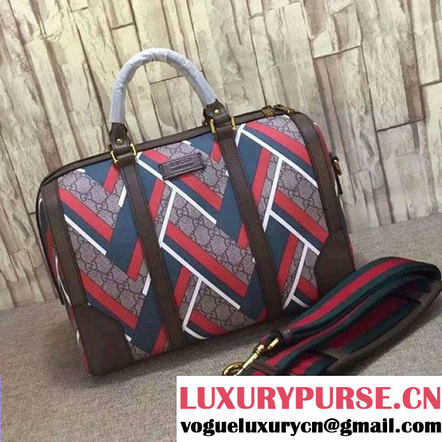 Gucci Small GG Chevron Duffle Bag 2016 (DC-6072130 )