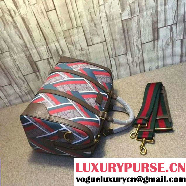 Gucci Small GG Chevron Duffle Bag 2016 (DC-6072130 )
