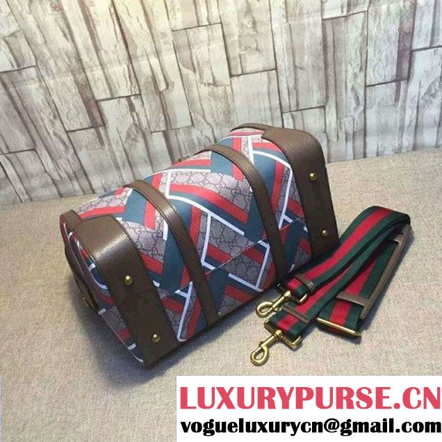 Gucci Small GG Chevron Duffle Bag 2016 (DC-6072130 )