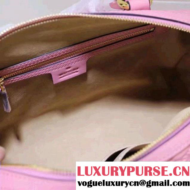Gucci Soft Signature Top Handle Medium Boston Bag 453573 Pink 2016 (XYS-6121404 )