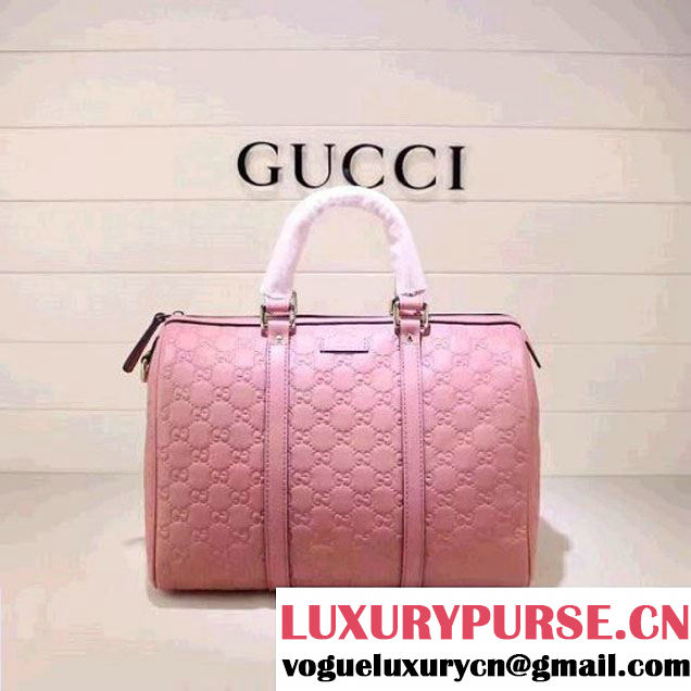 Gucci Soft Gucci Signature Boston Bag 193603 Pink (XYS-6121909 )