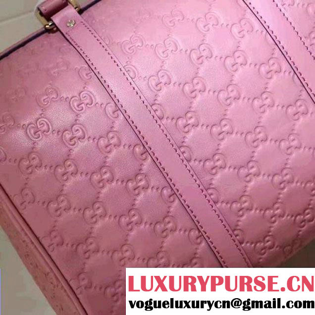 Gucci Soft Gucci Signature Boston Bag 193603 Pink (XYS-6121909 )