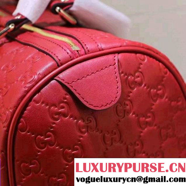 Gucci Soft Gucci Signature Boston Bag 193603 Red (XYS-6121910 )