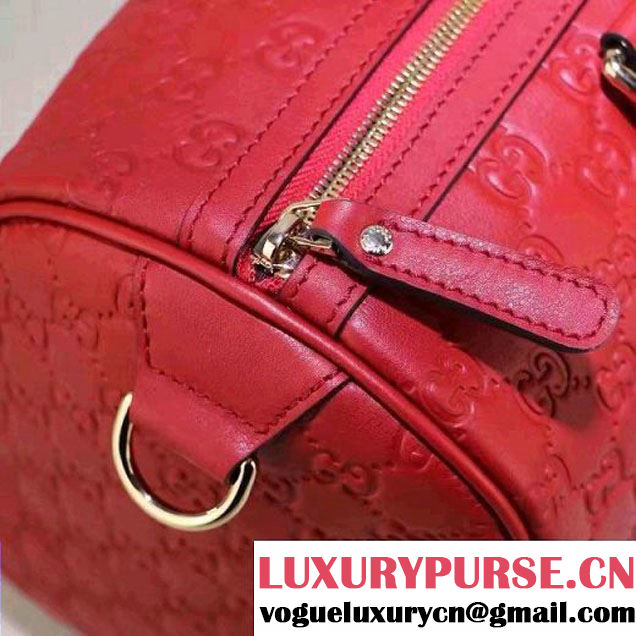 Gucci Soft Gucci Signature Boston Bag 193603 Red (XYS-6121910 )