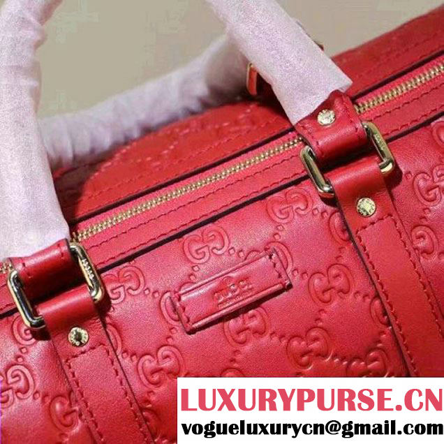 Gucci Soft Gucci Signature Boston Bag 193603 Red (XYS-6121910 )