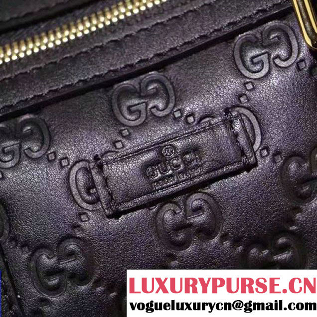 Gucci Soft Gucci Signature Boston Bag 193603 Black (XYS-6121911 )