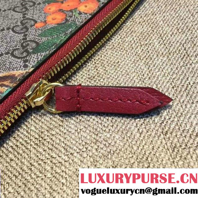 Gucci Tian GG Supreme Clutch 2016 (2) (DC-6051302 )