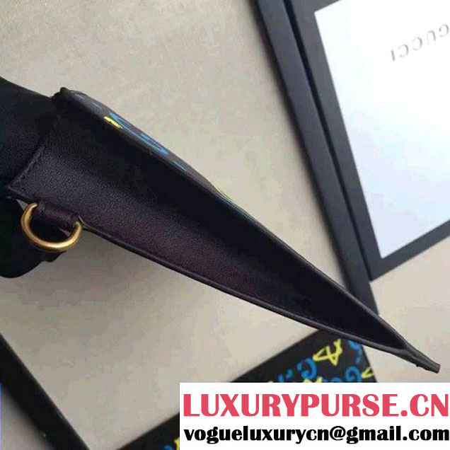 Gucci Ghost Calfskin Pouch 445588 2016 (XYS-6081823 )
