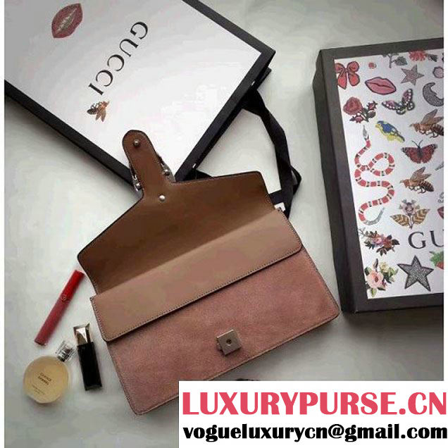 Gucci Dionysus Suede Clutch Bag Apricot 2016 (SPM-6082314 )