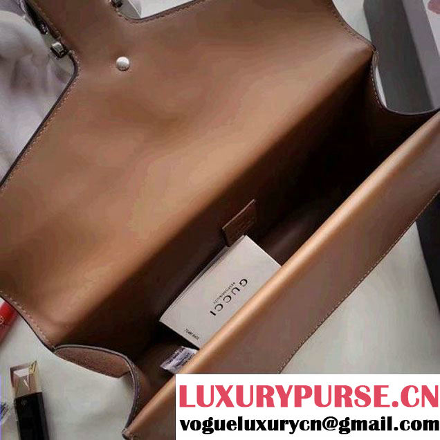 Gucci Dionysus Suede Clutch Bag Apricot 2016 (SPM-6082314 )