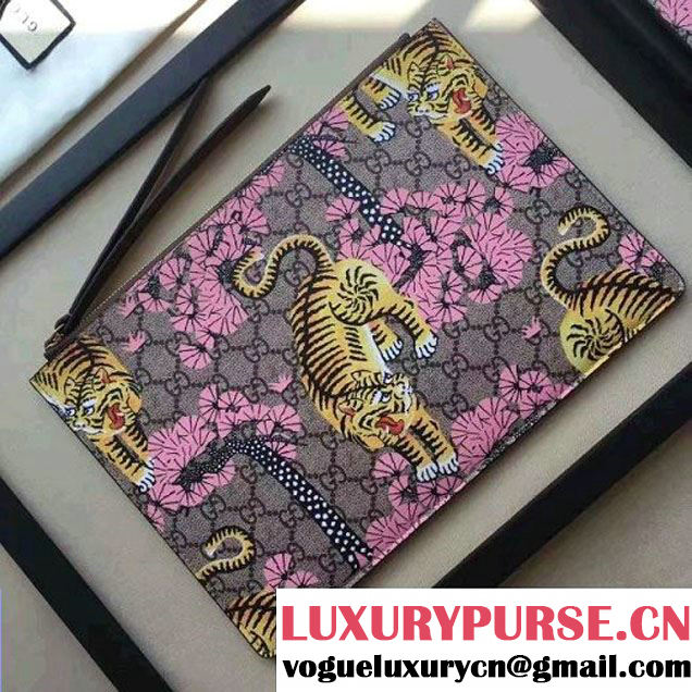 Gucci Bengal Pouch 452361 Pink 2016 (XYS-6110833 )