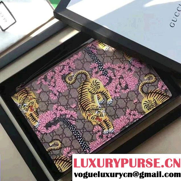 Gucci Bengal Pouch 452361 Pink 2016 (XYS-6110833 )