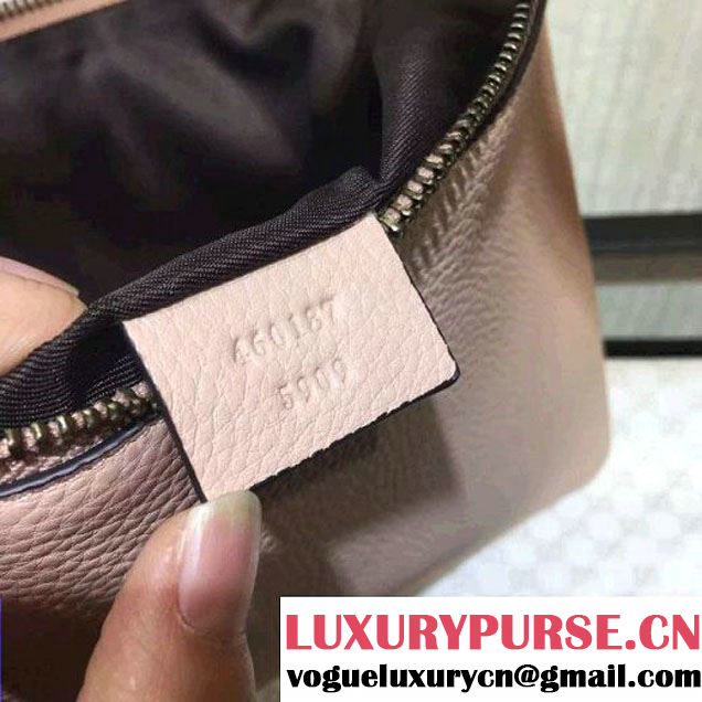 Gucci Animalier Pouch 460187 Light Pink 2017 (2A068-6113014 )