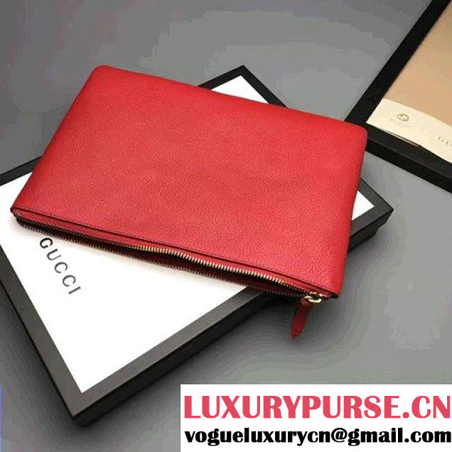 Gucci Animalier Pouch 460187 Bee Red 2017 (DC-7021701 )
