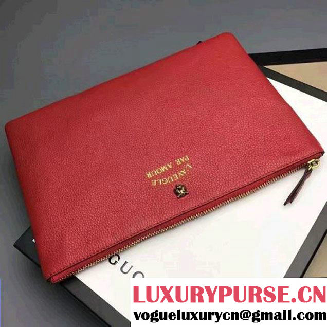 Gucci Animalier Pouch 460187 Tiger Red 2017 (DC-7021704 )