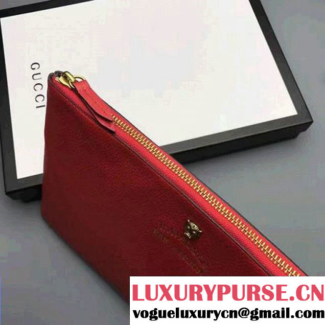 Gucci Animalier Pouch 460187 Tiger Red 2017 (DC-7021704 )