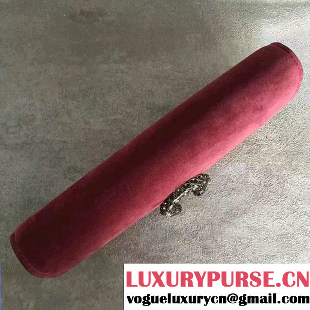 Gucci Dionysus Suede Clutch Burgundy (SLP-7022417 )