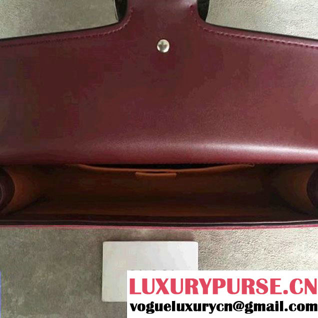 Gucci Dionysus Suede Clutch Burgundy (SLP-7022417 )