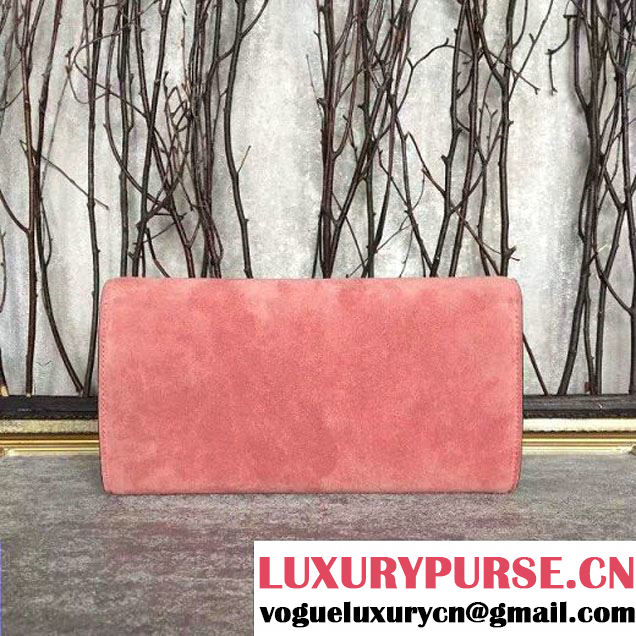 Gucci Dionysus Suede Clutch Pink (SLP-7022418 )