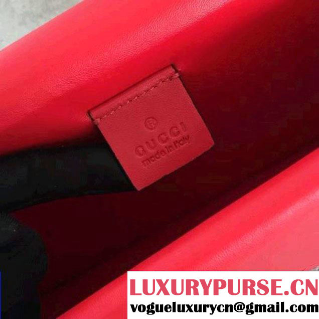 Gucci Dionysus Suede Clutch Bag Red 2016 (SLP-7022419 )