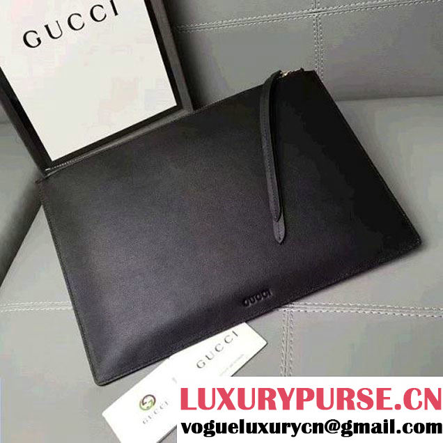 Gucci Rainbow "Love" Soft GG Supreme Pouch 476411 Black 2017 (WY-7060319 )