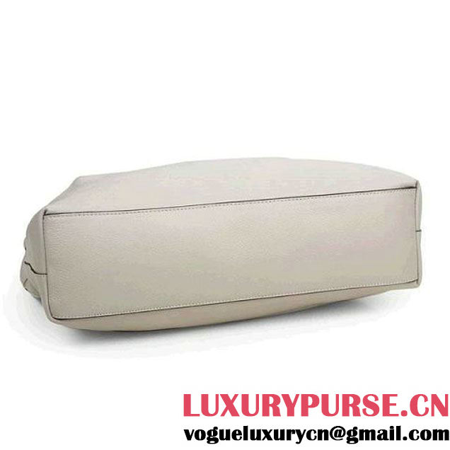Gucci Twill Hobo Bag 309530 Light Grey  