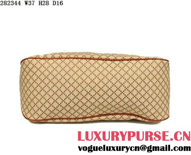 Gucci Village Double G Hobo Bag 282344 Brown  
