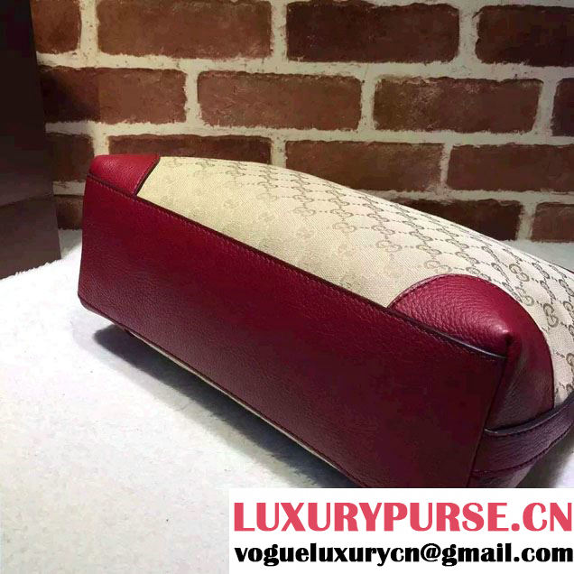 Gucci Miss GG Original GG Hobo Bag 326514 Burgundy