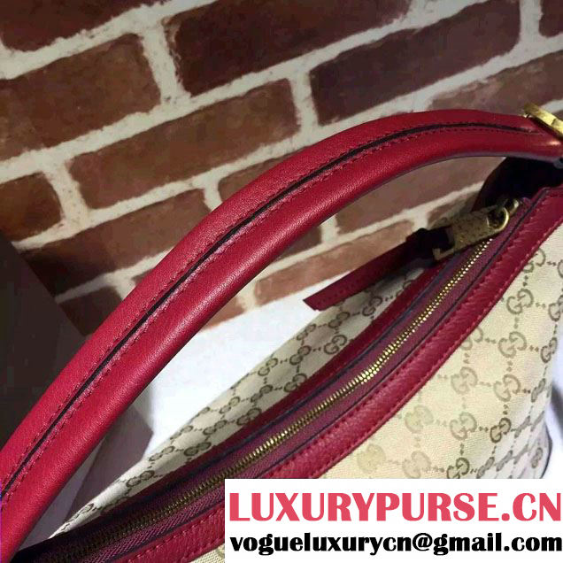 Gucci Miss GG Original GG Hobo Bag 326514 Burgundy