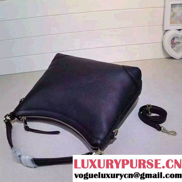 Gucci Miss GG Leather Hobo Bag 326514 Black
