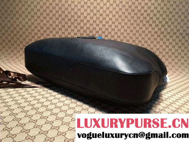 Gucci Jackie Soft Leather Hobo Bag 362968 Black