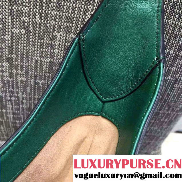 Gucci Dionysus Leather Hobo Small Bag 444072 Green/Tiger 2016