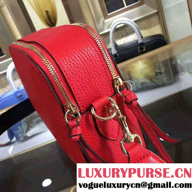 Gucci Snake Print Messenger Bag 453572 Red Cruise 2017