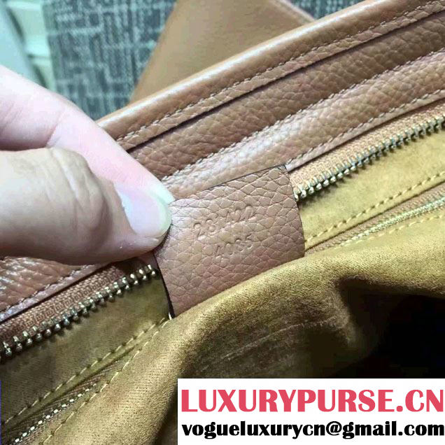 Gucci Leather Men's Messenger Shoulder Bag 281422 Khaki 2016