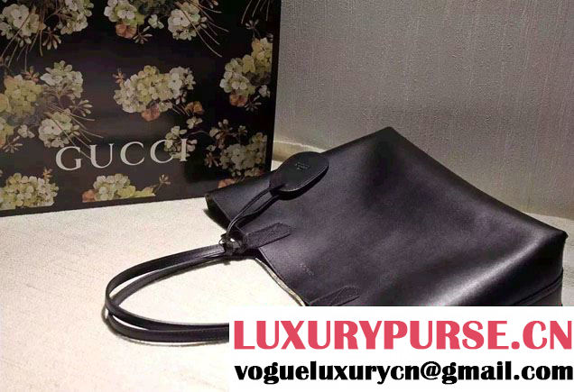 Gucci GG Blooms Reversible Leather Tote Medium Bag 368568 2016